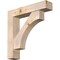 Ekena Millwork Westlake Block Smooth Bracket w/ Offset Brace, Douglas Fir, 7 1/2"W x 36"D x 36"H BKT0806X36X36WTL05SDF - alternate 1